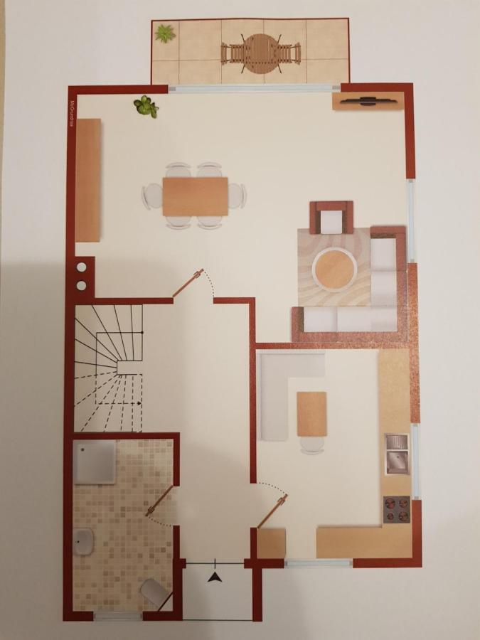 Ferienhaus Taucherperle Hemmoor Bagian luar foto